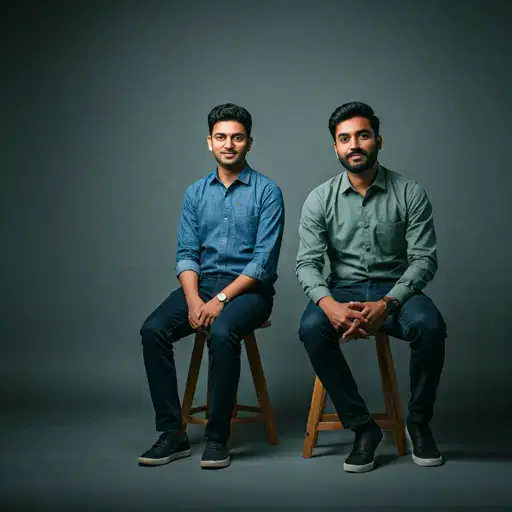 Professional marketing team working in a modern studio in Ranchi